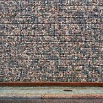 Granite mesh wall